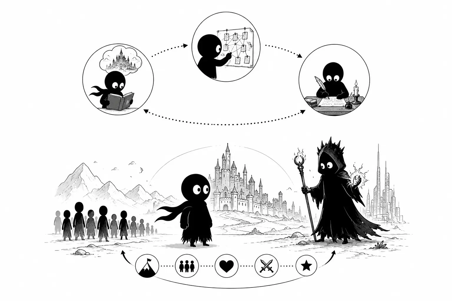 Kiro affronte un antagoniste au cœur d’un univers narratif construit autour du conflit et de l’évolution personnelle