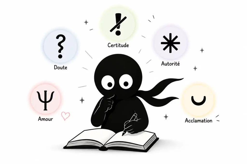 Kiro explore les signes émotionnels inventés par Hervé Bazin