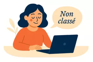 Illustration d’une jeune femme gérant la catégorie 